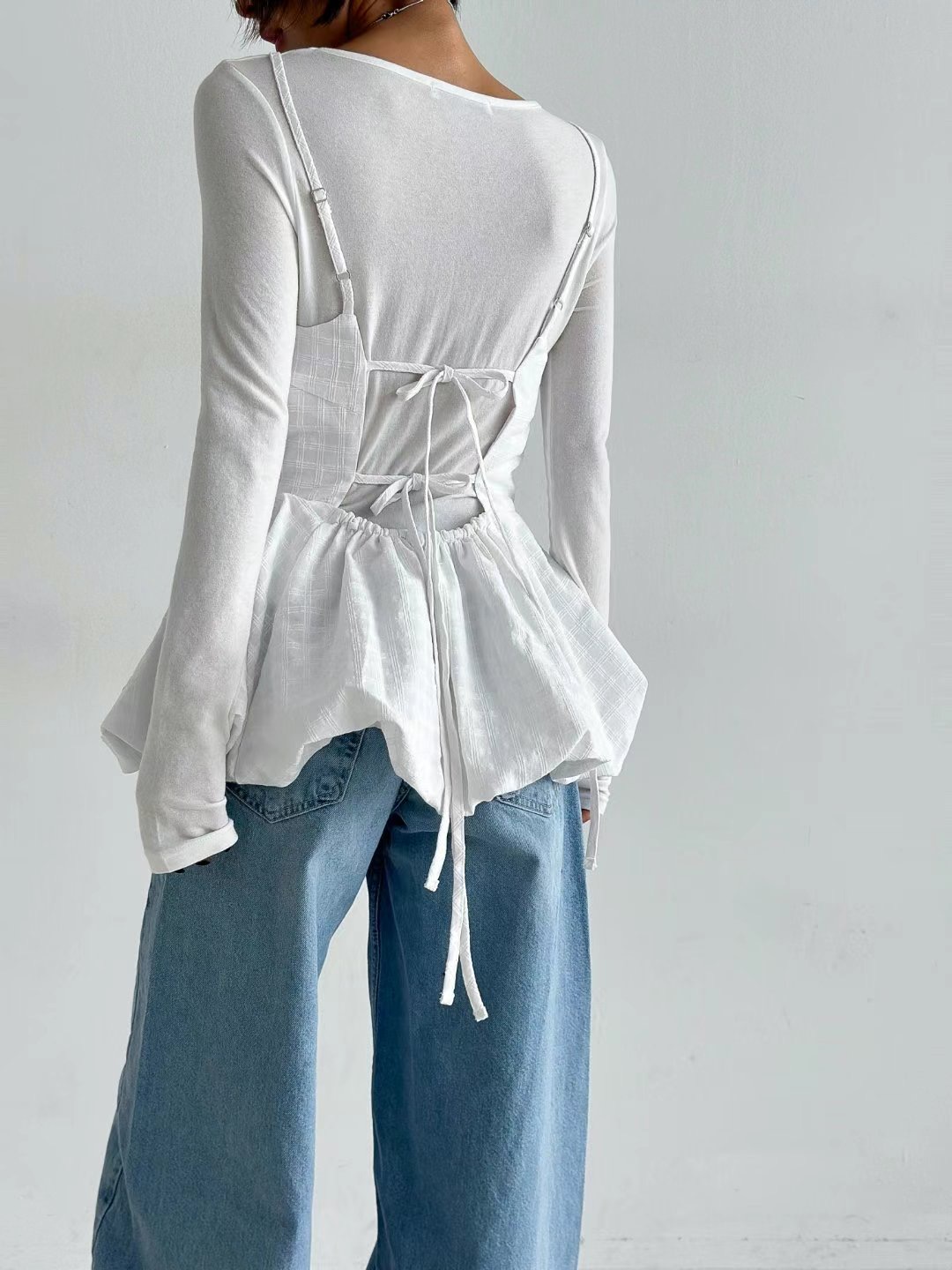 ALICE S CLOSET韓國直郵㊣東大門實拍女裝新品熱賣吊帶背心ALICE S CLOSET吊帶/背心