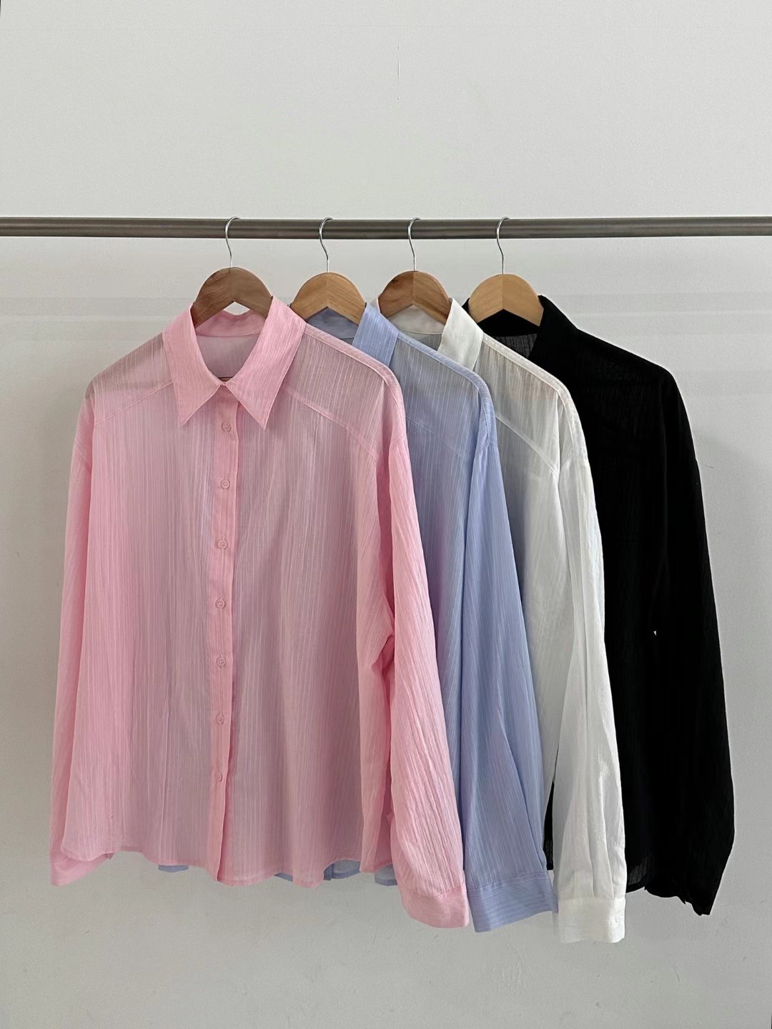 ALICE S CLOSET韓國直郵㊣女裝新品人氣推薦25春夏襯衫蕾絲衫ALICE S CLOSET襯衫/蕾絲衫圖色3左三色