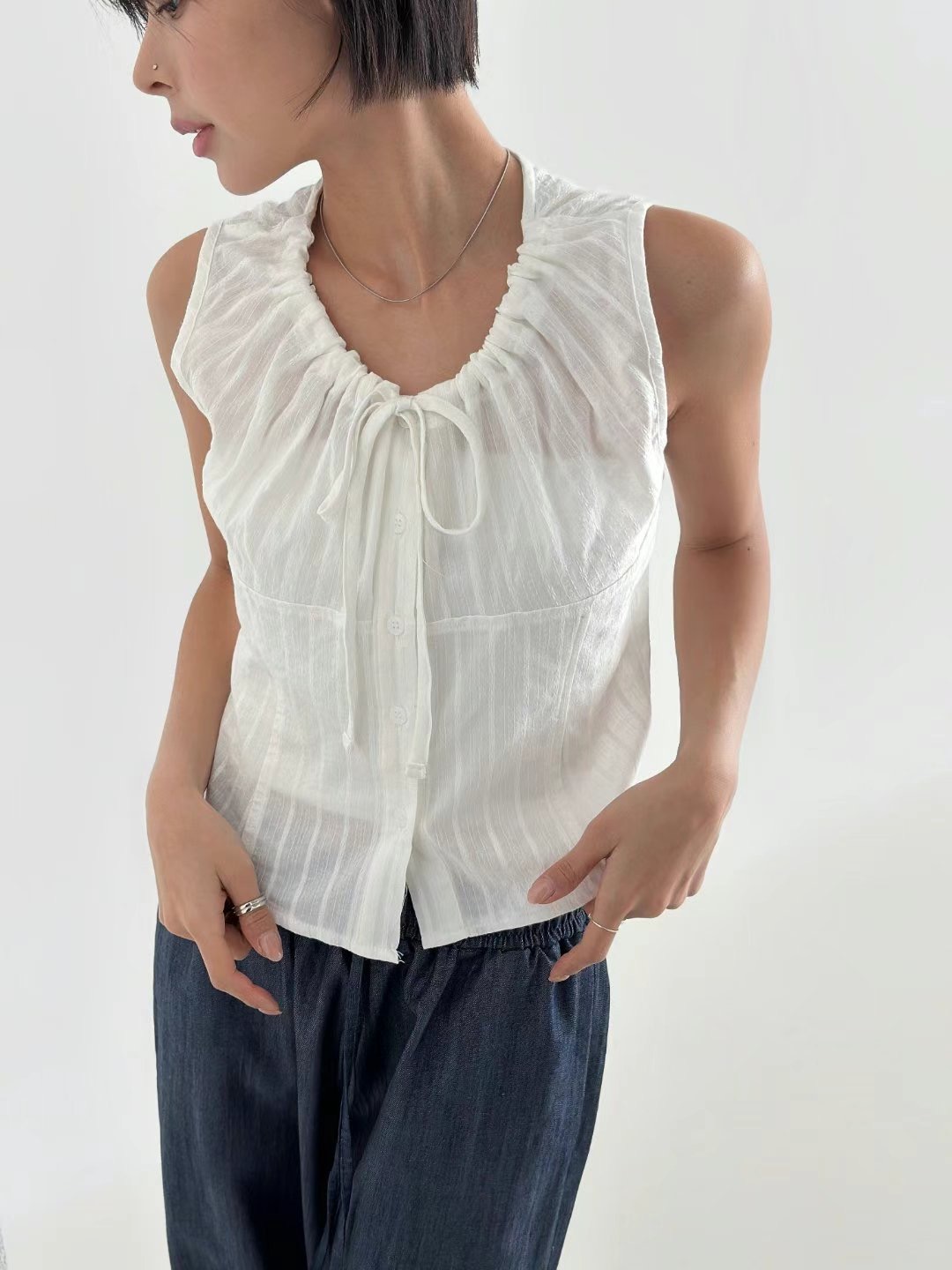 ALICE S CLOSET韓國㊣直郵東大門代購女裝新款推薦襯衫蕾絲衫ALICE S CLOSET襯衫/蕾絲衫