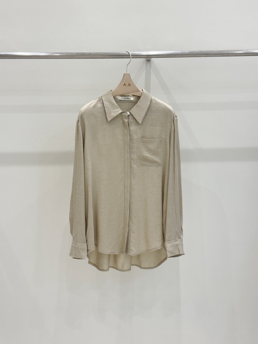 AUTUMN BEIGE PLUS韓國㊣直郵東大門代購女裝新品人氣襯衫蕾絲衫A.b/AUTUMN BEIGE襯衫/蕾絲衫圖色2