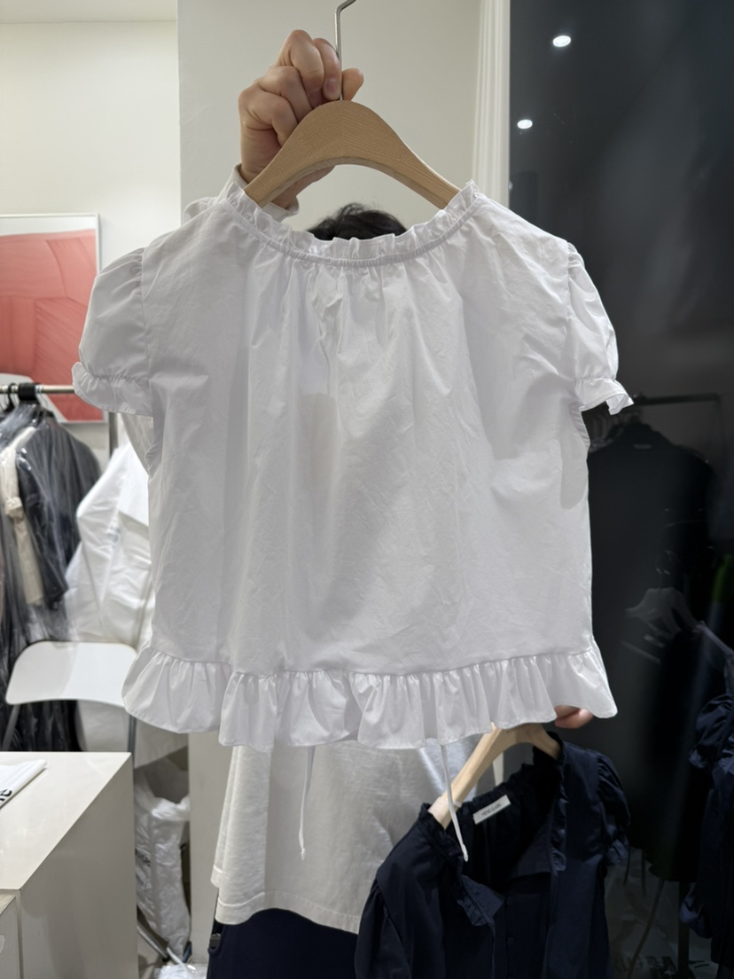 MEMO CLASSIC韓國㊣直郵東大門代購女裝新品休閑襯衫蕾絲衫MEMO CLASSIC襯衫/蕾絲衫