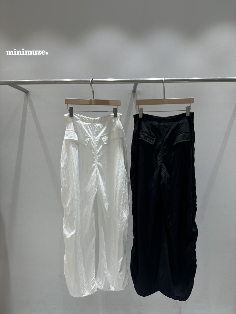 MINIMUZE韓國㊣直郵東大門代購女裝新品25春夏推薦熱賣休閑褲MINIMUZE休閑褲