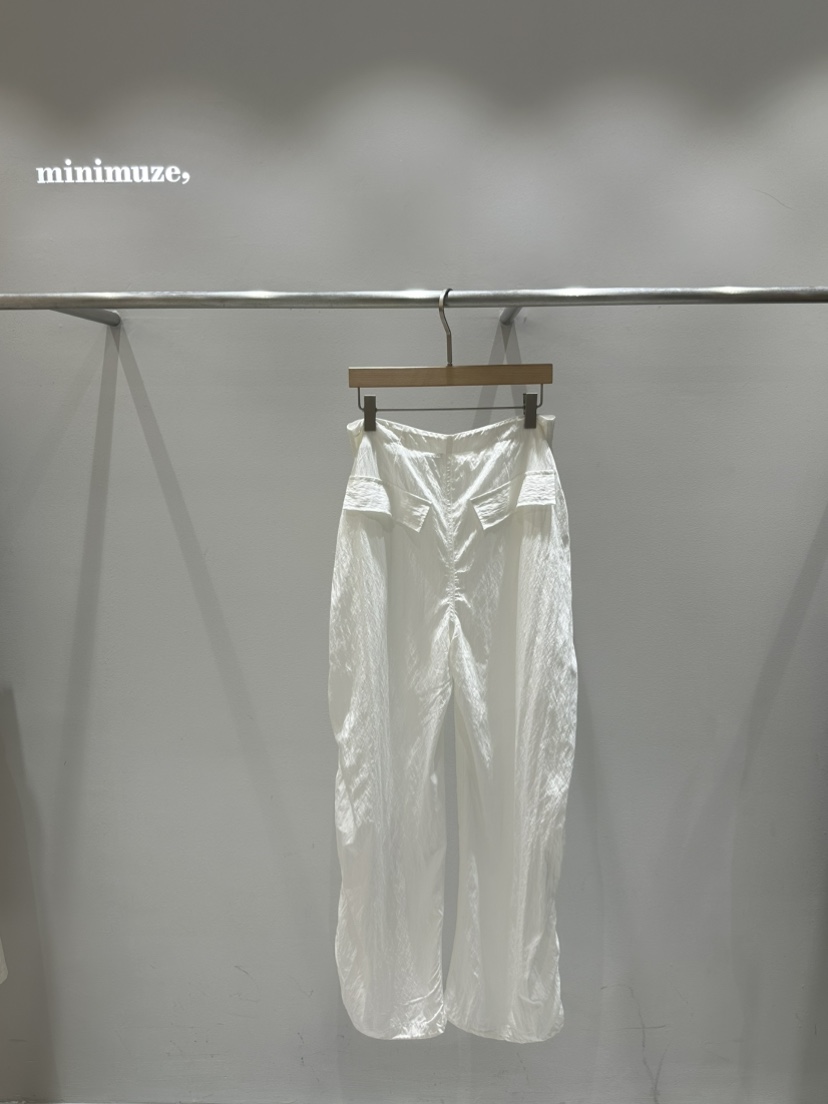 MINIMUZE韓國㊣直郵東大門代購女裝新品25春夏推薦熱賣休閑褲MINIMUZE休閑褲