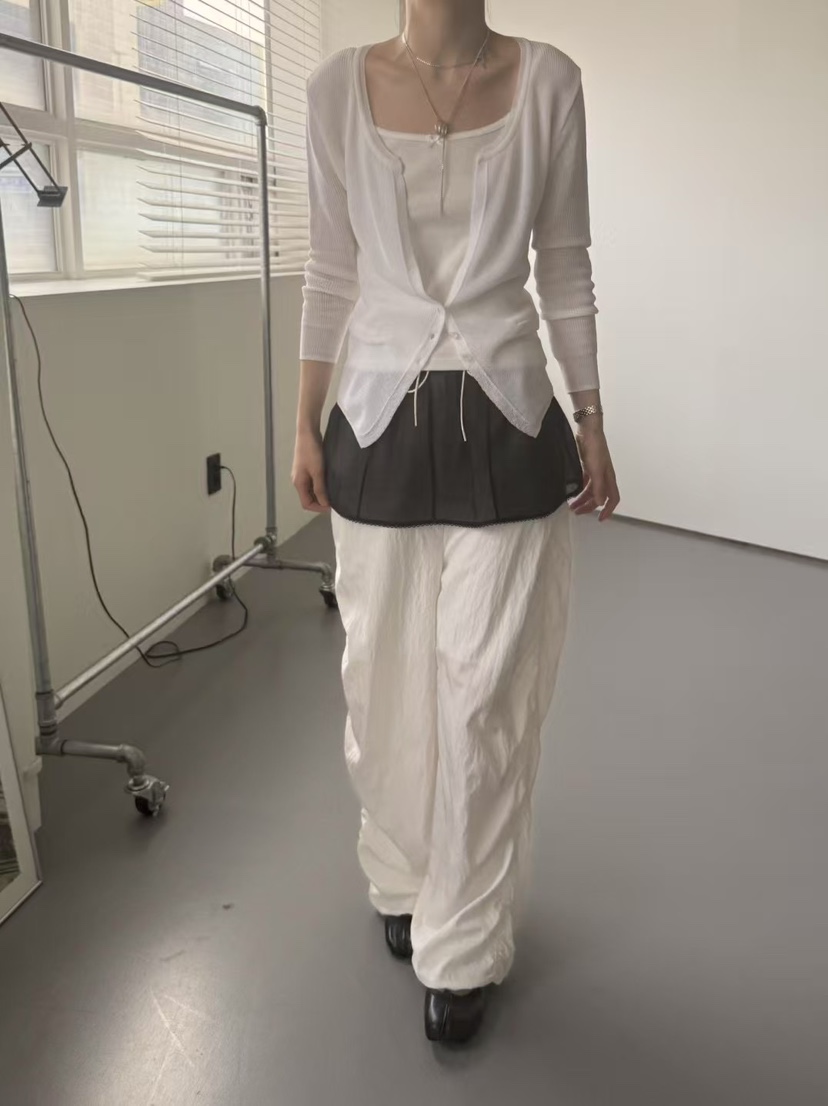 MINIMUZE韓國㊣直郵東大門代購女裝新品25春夏推薦熱賣休閑褲MINIMUZE休閑褲