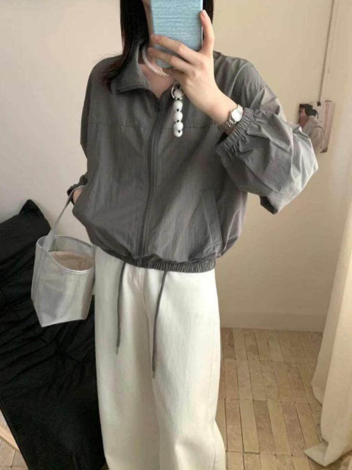 BOBBIE DOLL韓國直郵㊣女裝新品推薦人氣休閑時尚25春夏夾克BOBBIE DOLL夾克圖色1