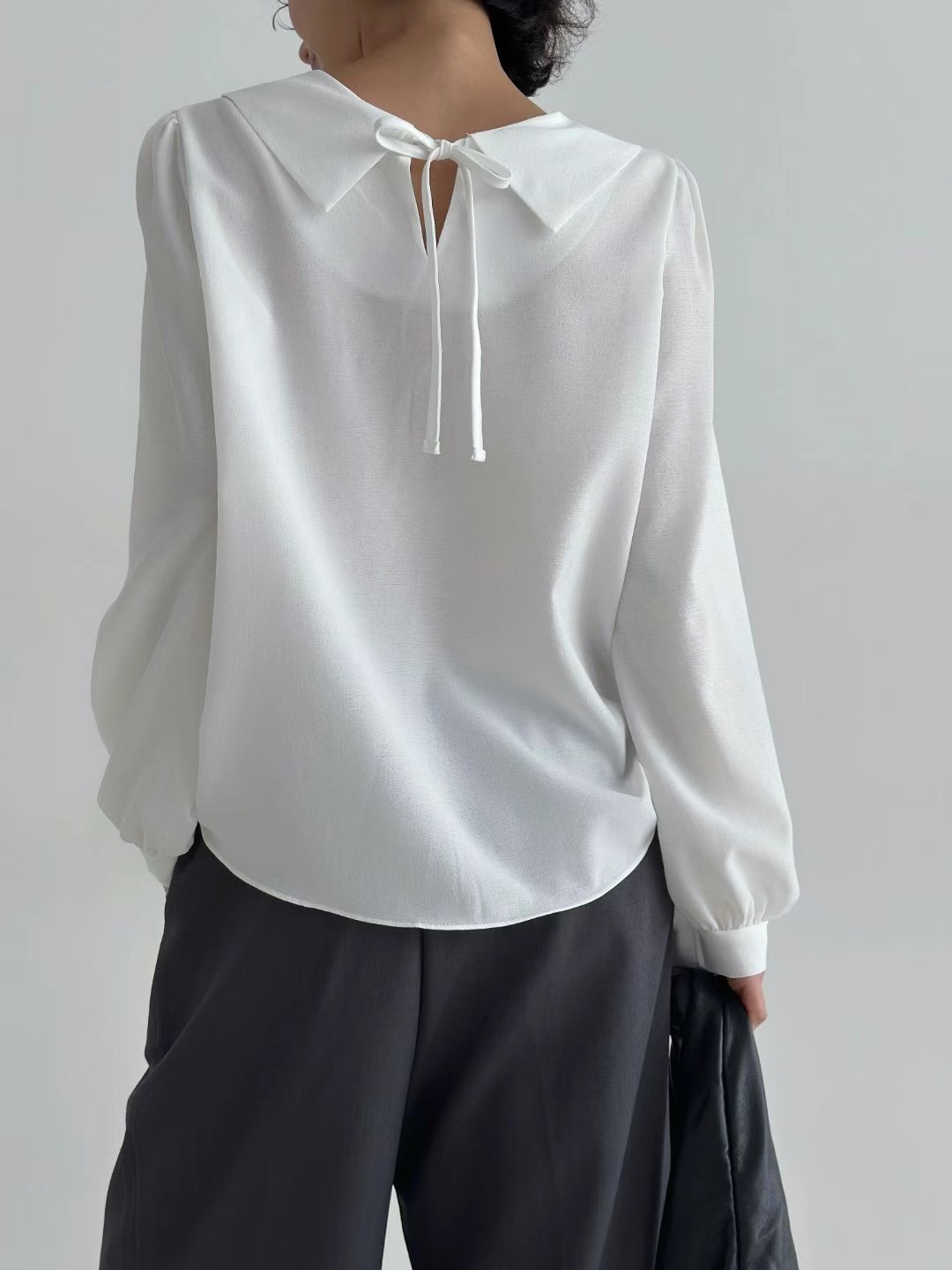 ALICE S CLOSET韓國直郵㊣東大門實拍女裝新款推薦襯衫蕾絲衫圓領ALICE S CLOSET襯衫/蕾絲衫