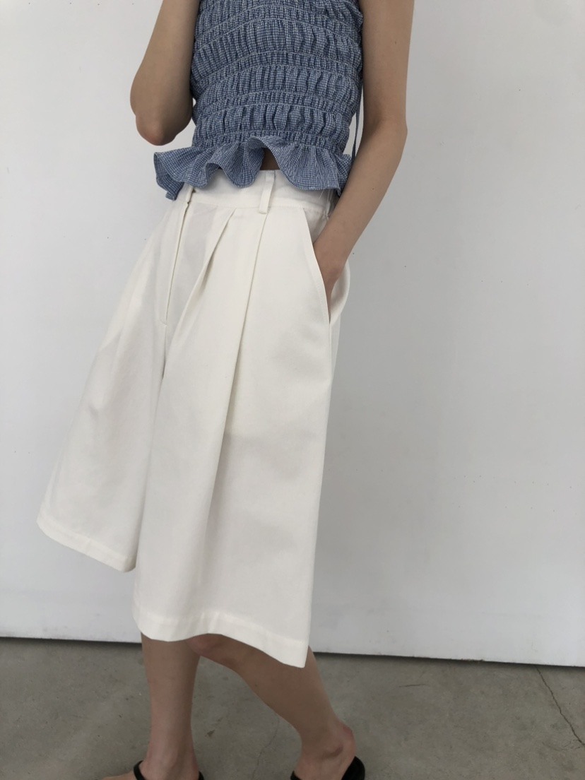 FOSET直郵韓國代購㊣女裝新品推薦熱賣時尚25春夏人氣休閑短褲FOSET短褲