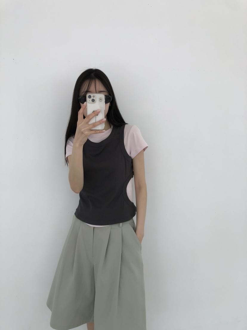 FOSET直郵韓國代購㊣女裝新品推薦熱賣時尚25春夏人氣休閑短褲FOSET短褲