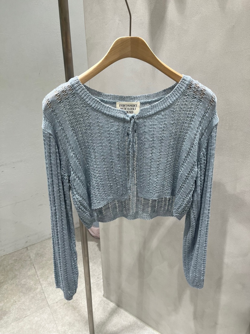 EVERCOMMERCE METICULOUSLY DESIGNED韓國㊣直郵東大門代購女裝新款人氣針織衫EVERCOMMERCE METICULOUSLY DESIGNED針織衫圖色3