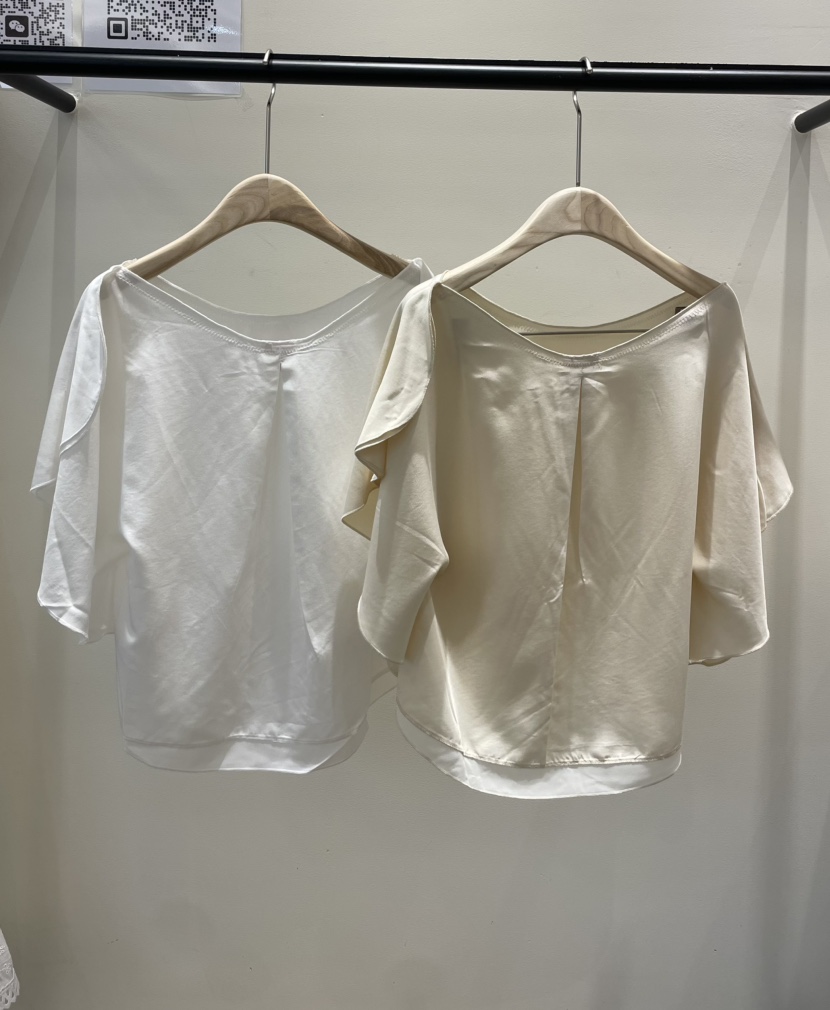 NEOUL韓國㊣直郵東大門代購女裝新款休閑推薦熱賣襯衫蕾絲衫NEOUL/ahin雙領標簽襯衫/蕾絲衫