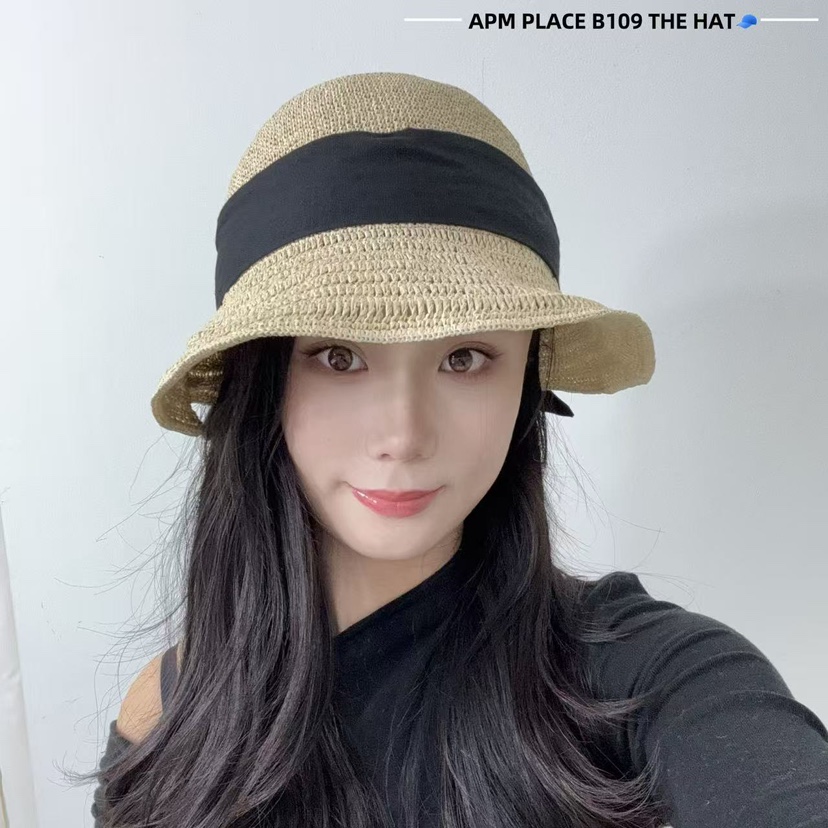 THE HAT-P直郵韓國代購㊣女裝新品人氣熱賣時尚帽子漁夫帽THE HAT帽子圖色2