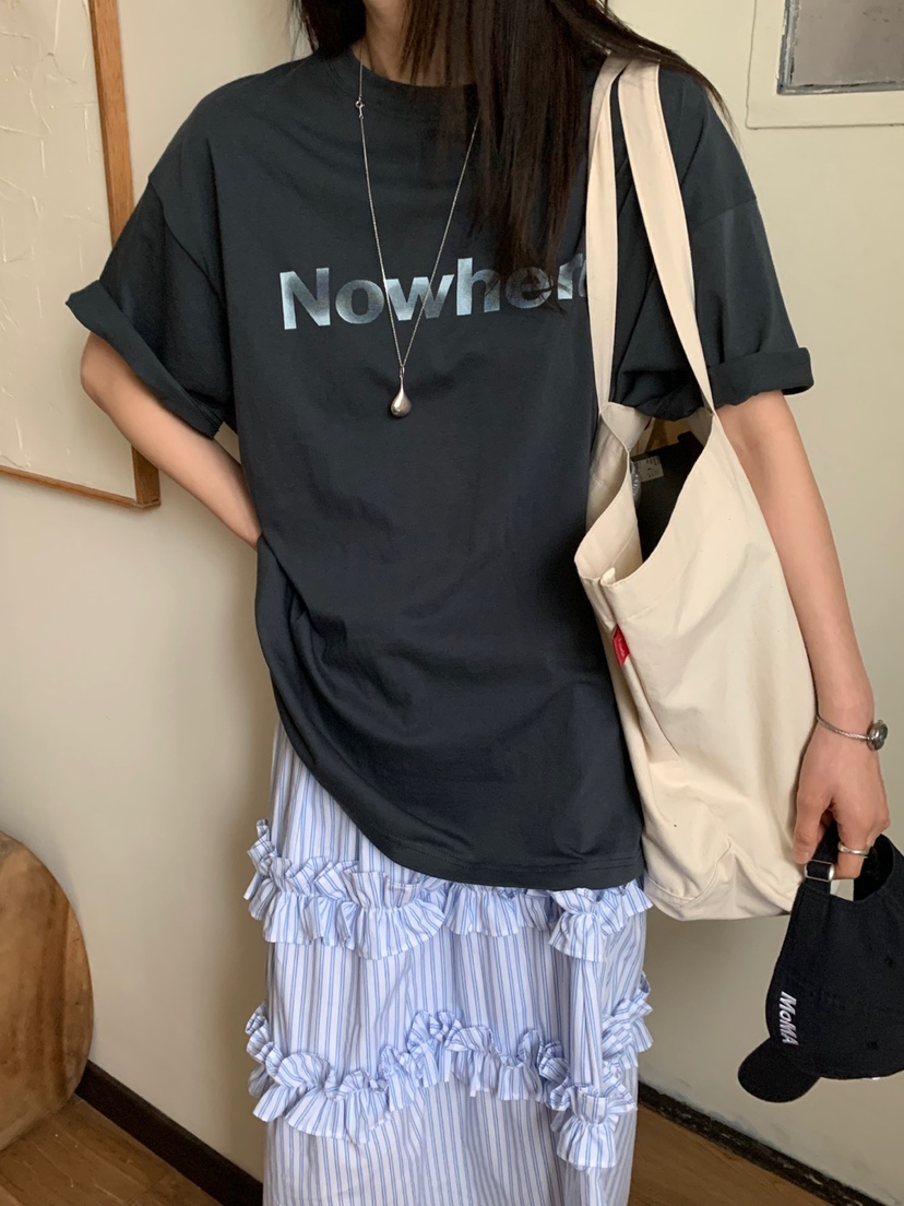 VAARA直郵韓國代購㊣女裝新品休閑25春夏推薦時尚人氣熱賣T恤VAARAT恤