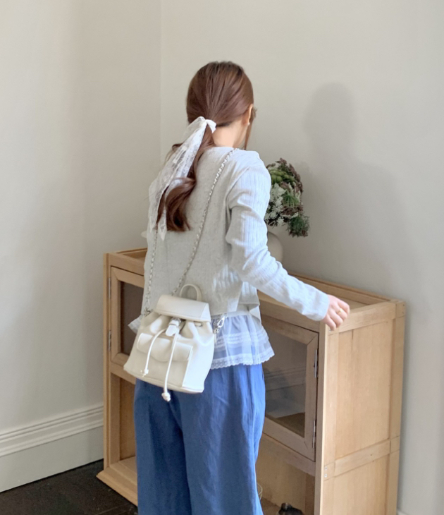 POSH BLUE直郵韓國代購㊣女裝新品25春夏休閑人氣單肩斜跨包POSH BLUE單肩/斜跨包