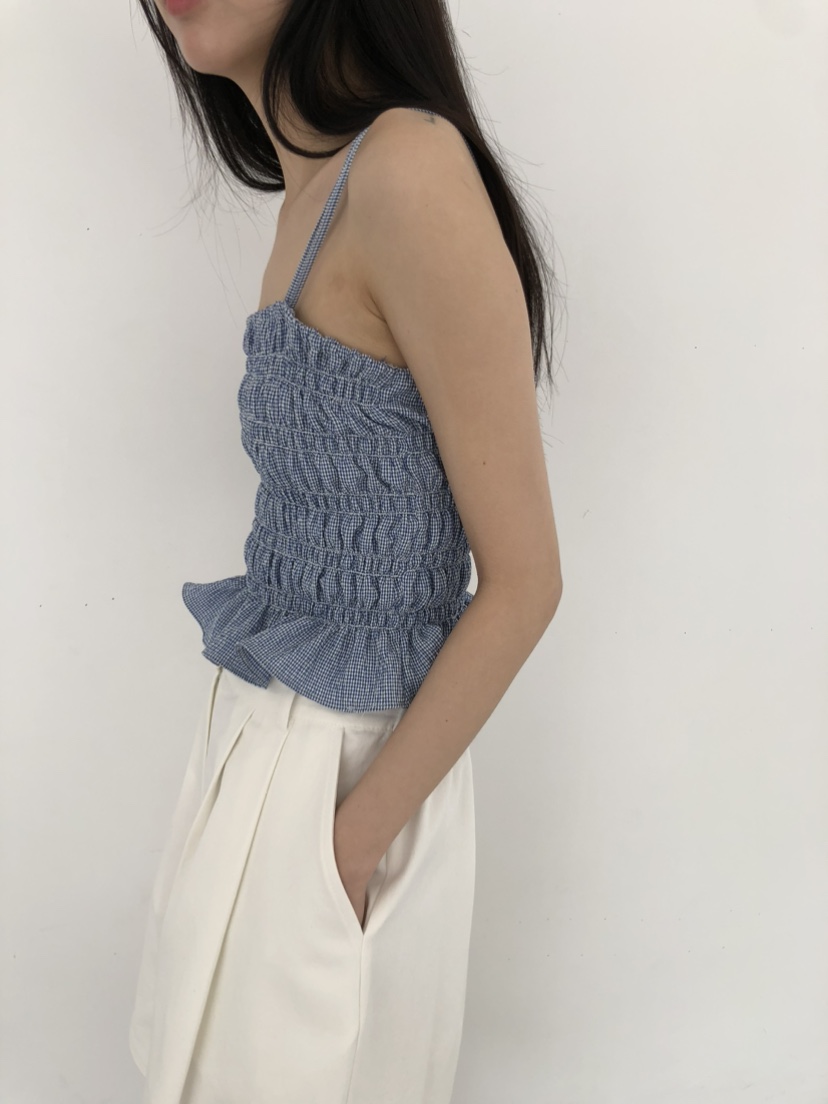FOSET韓國㊣直郵東大門代購女裝新款熱賣休閑推薦人氣吊帶背心FOSET吊帶/背心