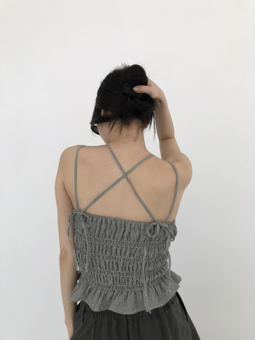 FOSET韓國㊣直郵東大門代購女裝新款熱賣休閑推薦人氣吊帶背心FOSET吊帶/背心