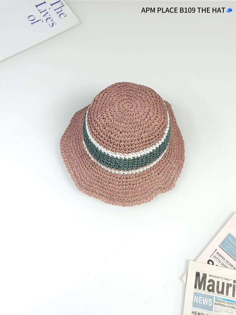 THE HAT-P韓國㊣直郵東大門代購女裝新款25春夏帽子漁夫帽THE HAT帽子圖色3