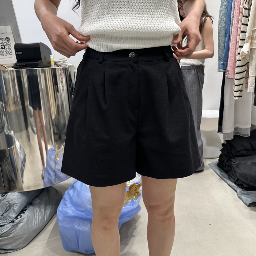 AHOY韓國直郵㊣女裝新款推薦熱賣人氣休閑時尚25春夏短褲AHOY短褲圖色3