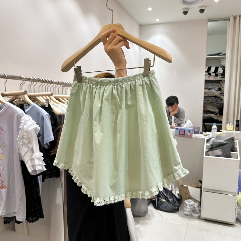MINI UNNI韓國直郵㊣東大門實拍女裝新款推薦時尚熱賣短裙MINI UNNI短裙