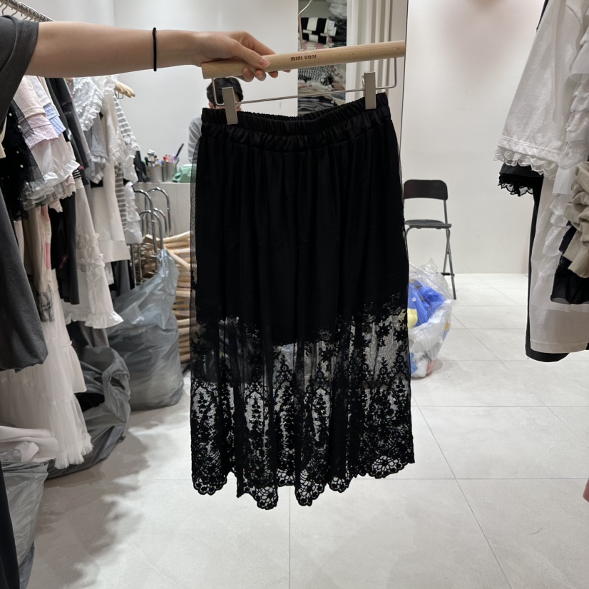 MINI UNNI直郵韓國代購㊣女裝新品熱賣25春夏推薦休閑長裙MINI UNNI長裙圖色2