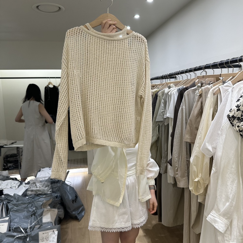 WINSOME韓國直郵㊣東大門實拍女裝新款時尚人氣休閑推薦套裝WINSOME套裝