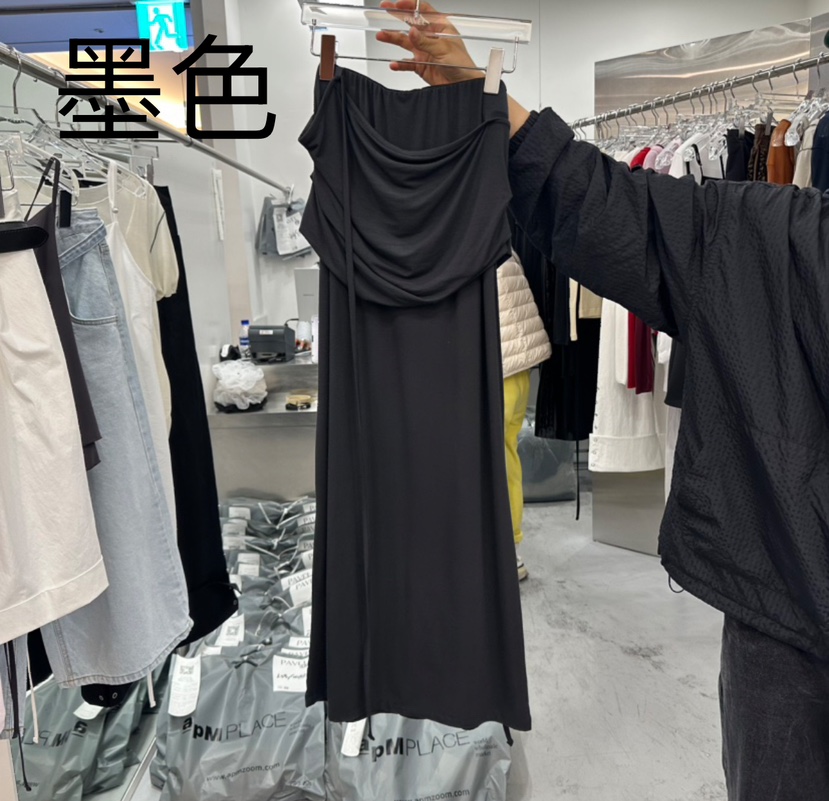 PAVEL韓國直郵㊣女裝新款熱賣推薦人氣時尚休閑25春夏長裙PAVEL長裙圖色2