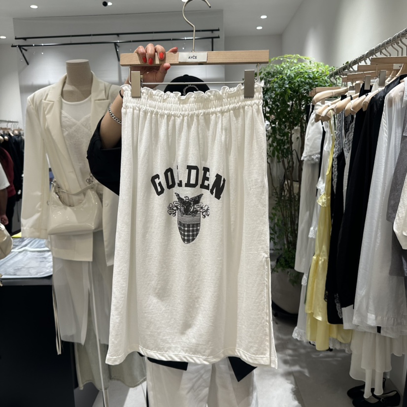 AYCE直郵韓國代購㊣女裝新款推薦人氣25春夏休閑時尚熱賣長裙BUTTER-P長裙圖色1