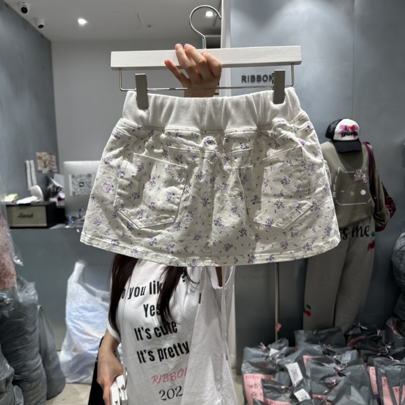 RIBBON韓國直郵㊣女裝新款人氣熱賣時尚25春夏休閑推薦裙褲RIBBON裙褲