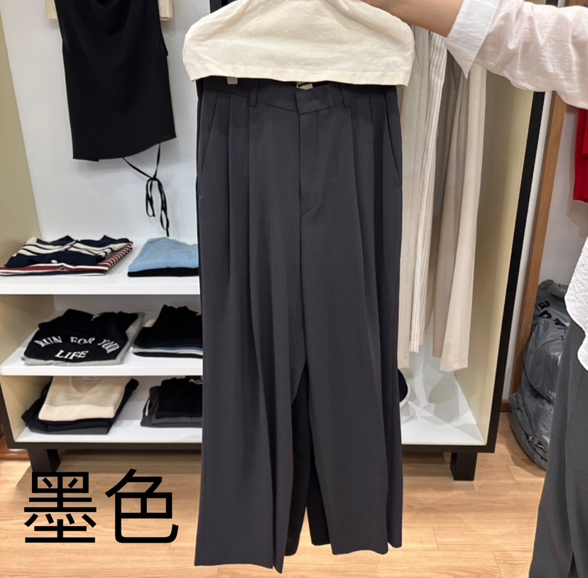 MUYBIEN韓國直郵㊣東大門實拍女裝新款25春夏休閑時尚休閑褲MUYBIEN休閑褲圖色2