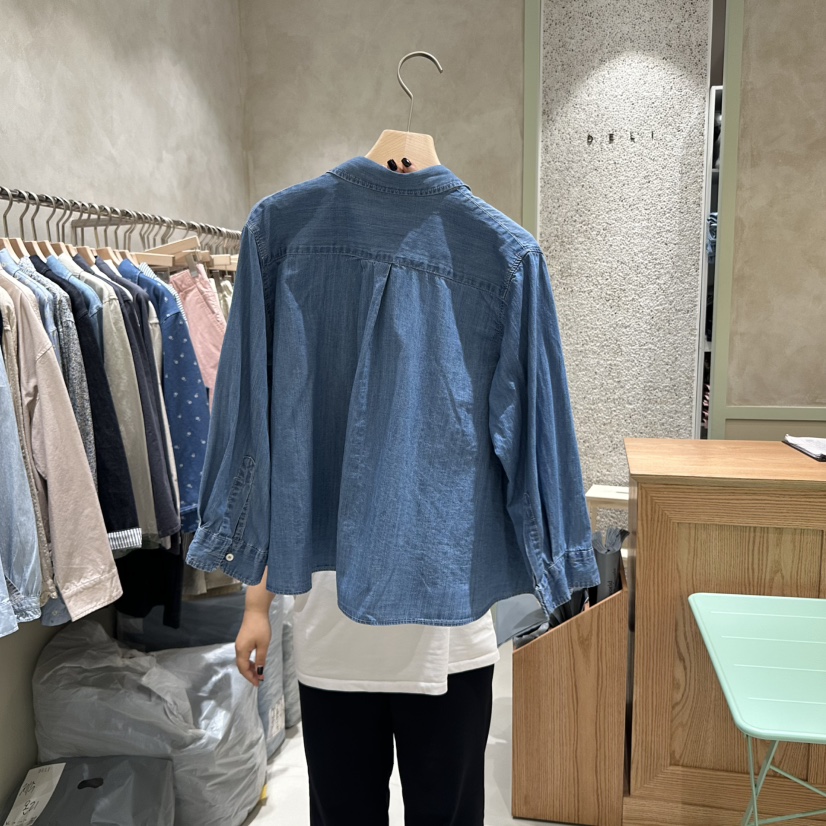 DELI JENNY直郵韓國代購㊣女裝新品熱賣休閑推薦襯衫蕾絲衫DELI JENNY襯衫/蕾絲衫
