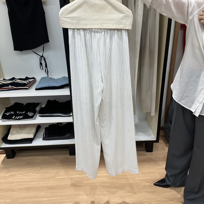 MUYBIEN韓國㊣直郵東大門代購女裝新品人氣25春夏休閑休閑褲MUYBIEN休閑褲