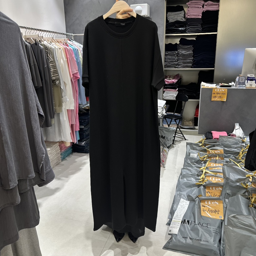 OPEN韓國直郵㊣東大門實拍女裝新品休閑人氣推薦時尚連衣裙OPEN連衣裙圖色3