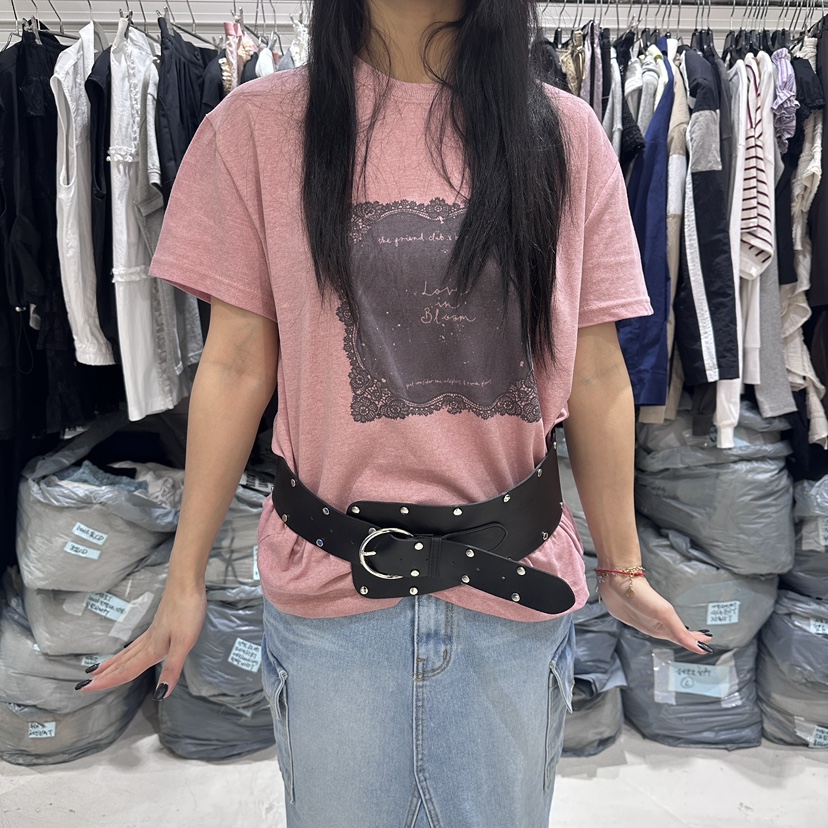 BRICKLANE直郵韓國代購㊣女裝新品25春夏人氣推薦熱賣時尚T恤BRICKLANET恤圖色2