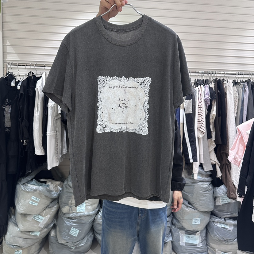 BRICKLANE直郵韓國代購㊣女裝新品25春夏人氣推薦熱賣時尚T恤BRICKLANET恤圖色3
