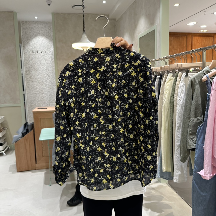 DELI JENNY韓國直郵㊣東大門實拍女裝新品休閑時尚襯衫蕾絲衫DELI JENNY襯衫/蕾絲衫