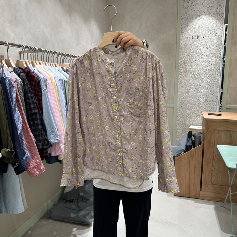 DELI JENNY韓國直郵㊣東大門實拍女裝新品休閑時尚襯衫蕾絲衫DELI JENNY襯衫/蕾絲衫