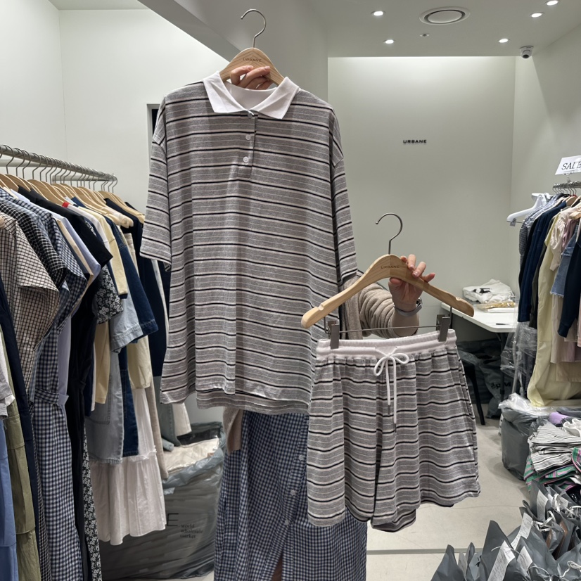 URBANE-P韓國㊣直郵東大門代購女裝新品25春夏休閑推薦T恤URBANE-PT恤
