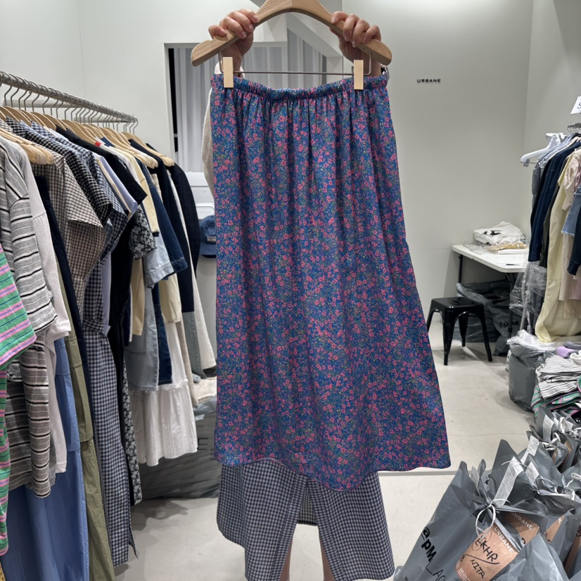 URBANE-P韓國㊣直郵東大門代購女裝新品時尚人氣休閑25春夏長裙URBANE-P長裙