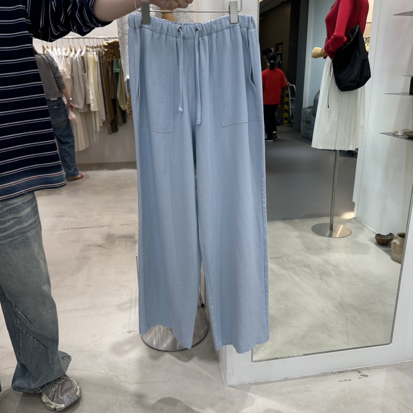 BINUS韓國㊣直郵東大門代購女裝新品休閑人氣25春夏時尚休閑褲BINUS休閑褲圖色2