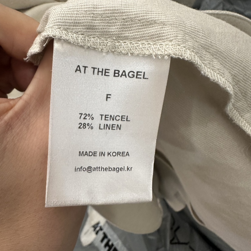 AT THE BAGEL韓國直郵㊣女裝新品25春夏推薦熱賣時尚夾克AT THE BAGEL夾克