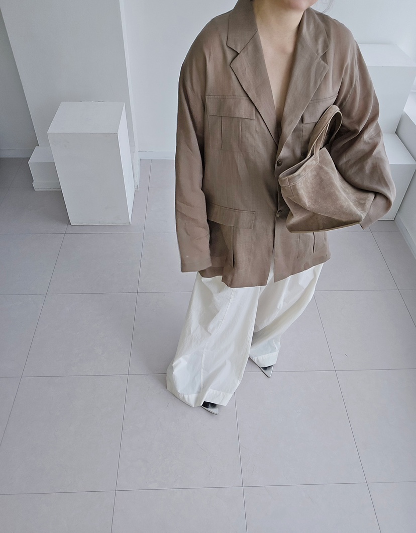 J SHOP直郵韓國代購㊣女裝新品熱賣推薦時尚人氣休閑25春夏夾克J_SHOP夾克