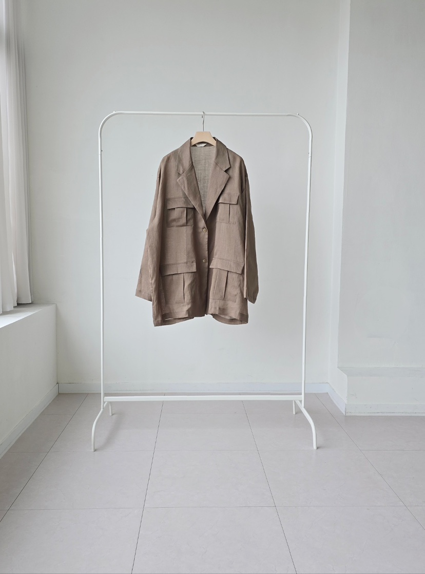 J SHOP直郵韓國代購㊣女裝新品熱賣推薦時尚人氣休閑25春夏夾克J_SHOP夾克圖色2