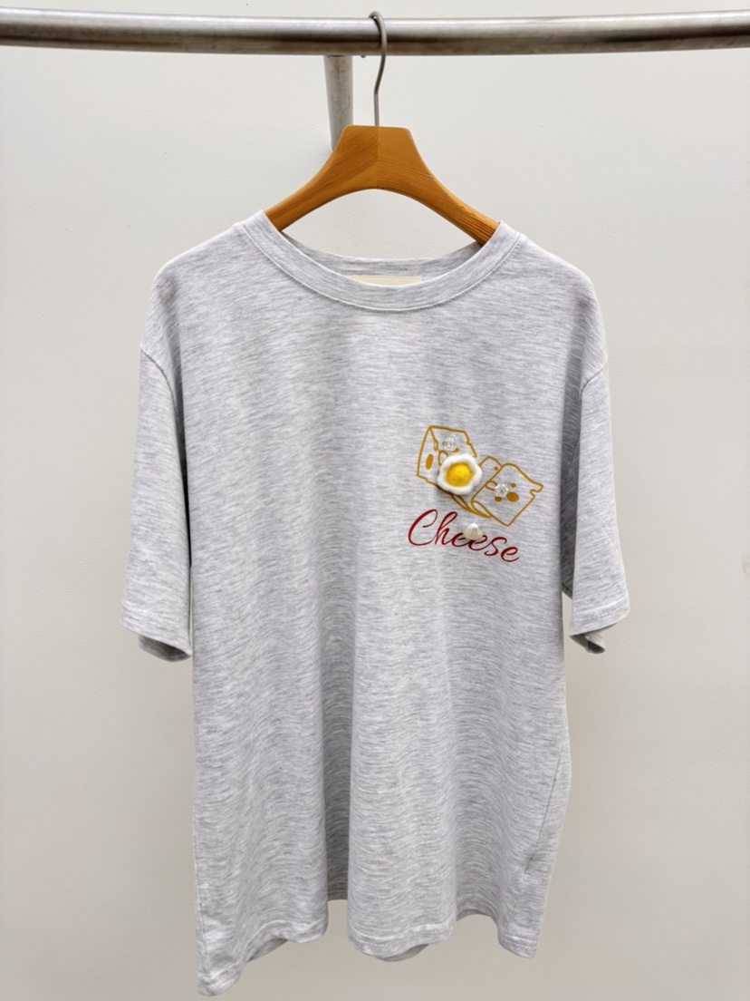 THORE韓國㊣直郵東大門代購女裝新品25春夏休閑推薦時尚T恤THORET恤圖色2