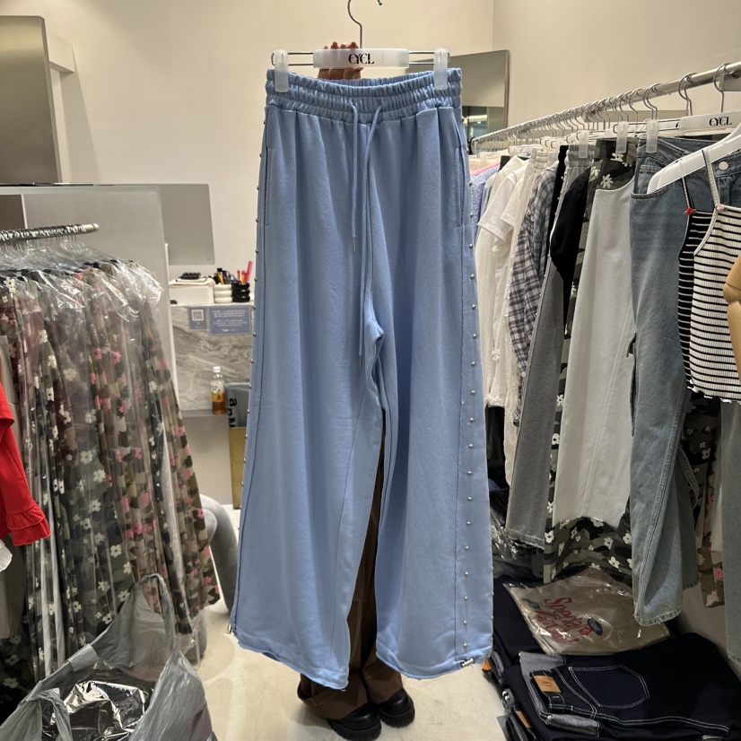 EYEL直郵韓國代購㊣女裝新款休閑人氣時尚推薦25春夏休閑褲EYEL休閑褲圖色2