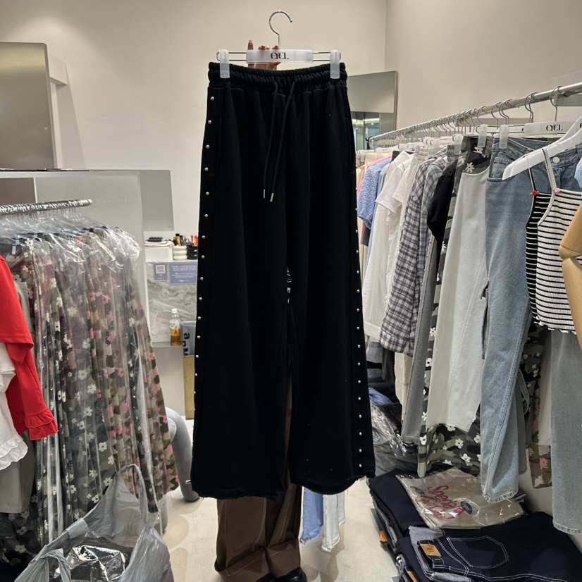 EYEL直郵韓國代購㊣女裝新款休閑人氣時尚推薦25春夏休閑褲EYEL休閑褲圖色3