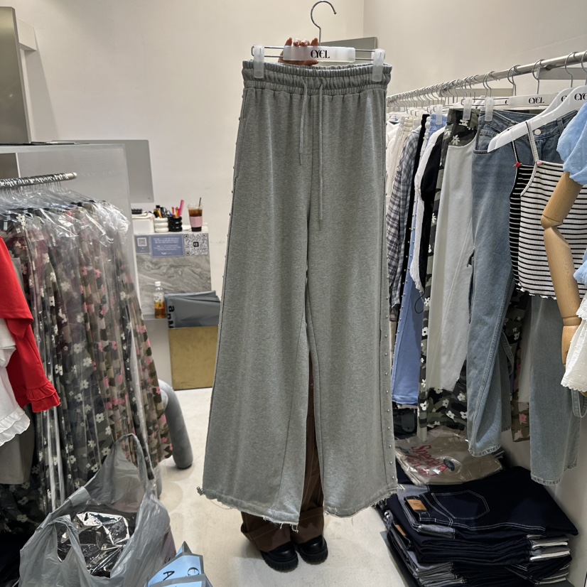 EYEL直郵韓國代購㊣女裝新款休閑人氣時尚推薦25春夏休閑褲EYEL休閑褲圖色4
