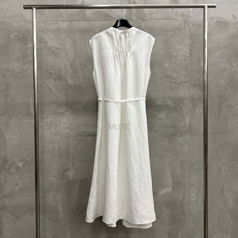 MUTE-P韓國直郵㊣女裝新品熱賣推薦25春夏時尚連衣裙含腰繩MUTE連衣裙