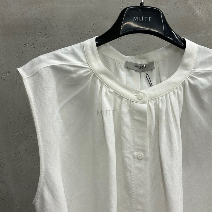 MUTE-P韓國直郵㊣女裝新品熱賣推薦25春夏時尚連衣裙含腰繩MUTE連衣裙