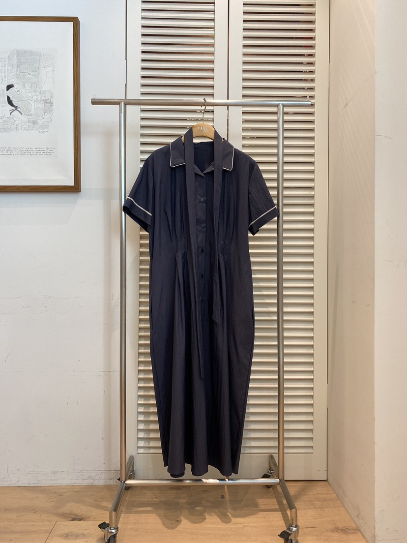 FAVE-L直郵韓國代購㊣女裝新品人氣時尚25春夏連衣裙含腰帶FAVE-L連衣裙圖色3