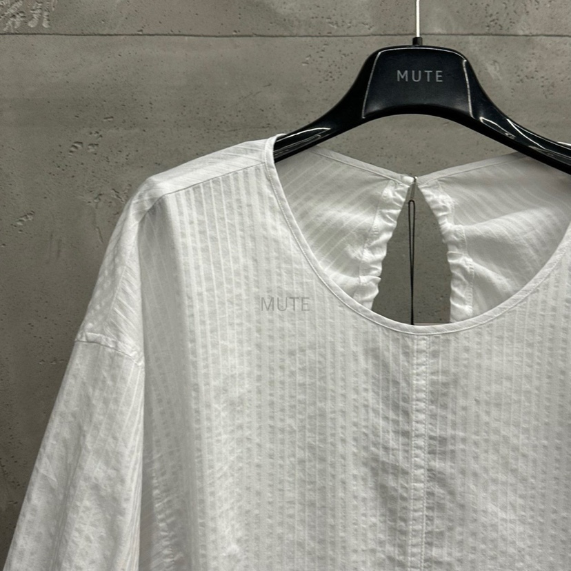 MUTE-P韓國直郵㊣女裝新款推薦熱賣25春夏人氣時尚襯衫蕾絲衫MUTE襯衫/蕾絲衫