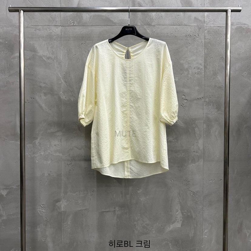 MUTE-P韓國直郵㊣女裝新款推薦熱賣25春夏人氣時尚襯衫蕾絲衫MUTE襯衫/蕾絲衫圖色2